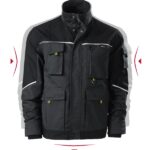 Jachetă de lucru pentru bărbaţi - Ranger W53 - ebony gray - RIMECK®