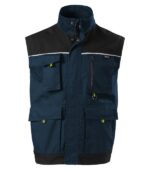 Vestă de lucru pentru bărbaţi - Ranger W54 - albastru marin - RIMECK®