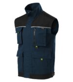 Vestă de lucru pentru bărbaţi - Ranger W54 - albastru marin - RIMECK®