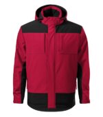 Jachetă softshell de iarnă pentru bărbaţi - Vertex W55 - roşu marlboro - RIMECK®