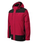 Jachetă softshell de iarnă pentru bărbaţi - Vertex W55 - roşu marlboro - RIMECK®