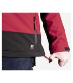 Jachetă softshell de iarnă pentru bărbaţi - Vertex W55 - roşu marlboro - RIMECK®