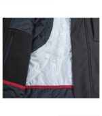 Jachetă softshell de iarnă pentru bărbaţi - Vertex W55 - ebony gray - RIMECK®