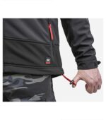Jachetă softshell de iarnă pentru bărbaţi - Vertex W55 - ebony gray - RIMECK®